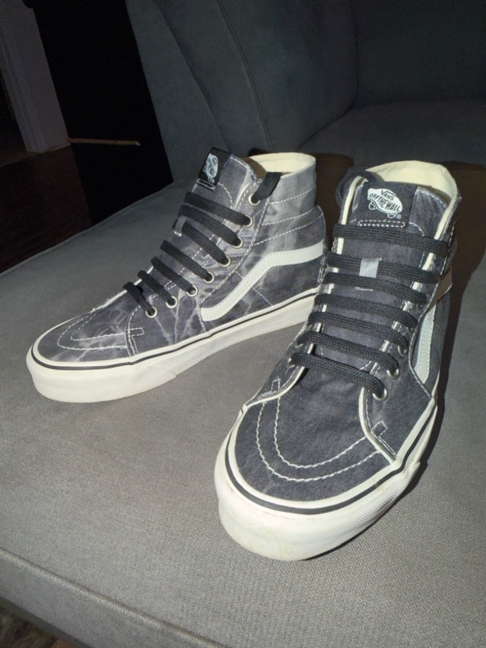 ✨Brand New✨ Vans Sk8-Hi High-Top Sneakers - Smokey grey tie die